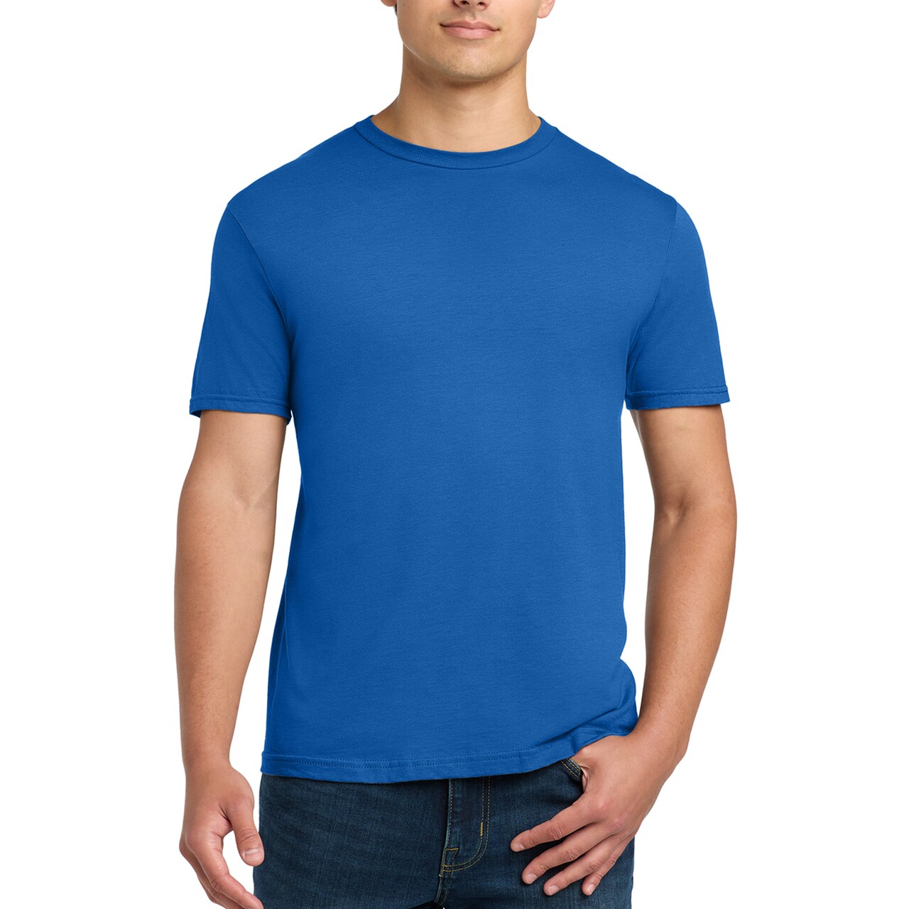 Gildan Heavy Cotton T-Shirt, Crewneck Blank Tees for Crafting